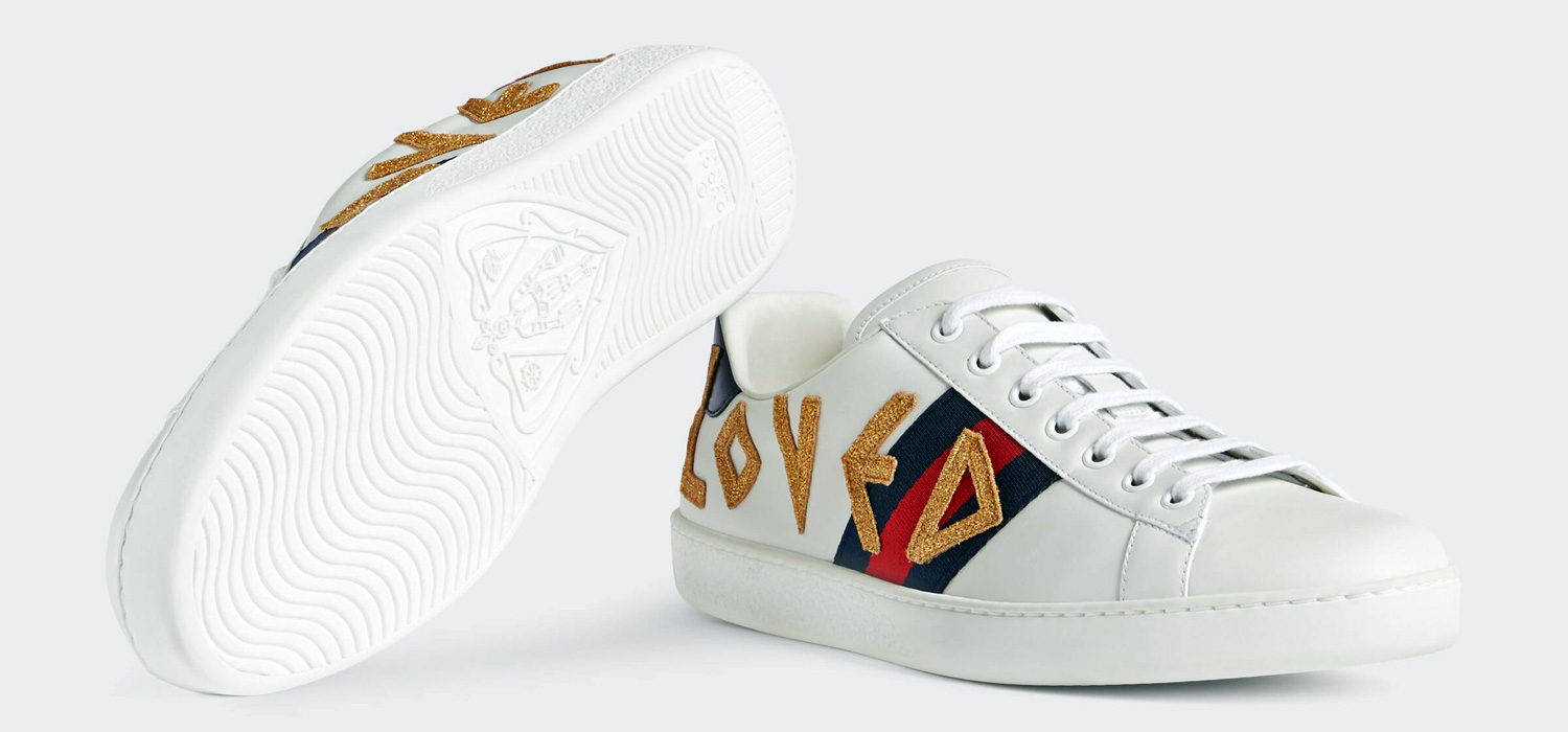 Gucci Ace белые